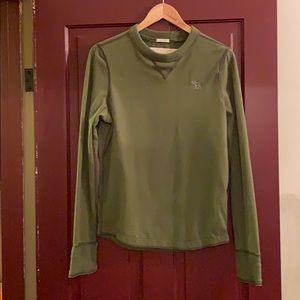 Dark green Abercrombie Fitch long sleeve shirt